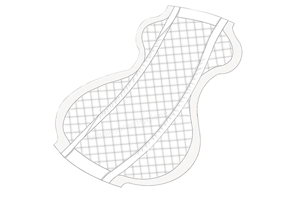 Figure-8 Shape Incontinence Pad