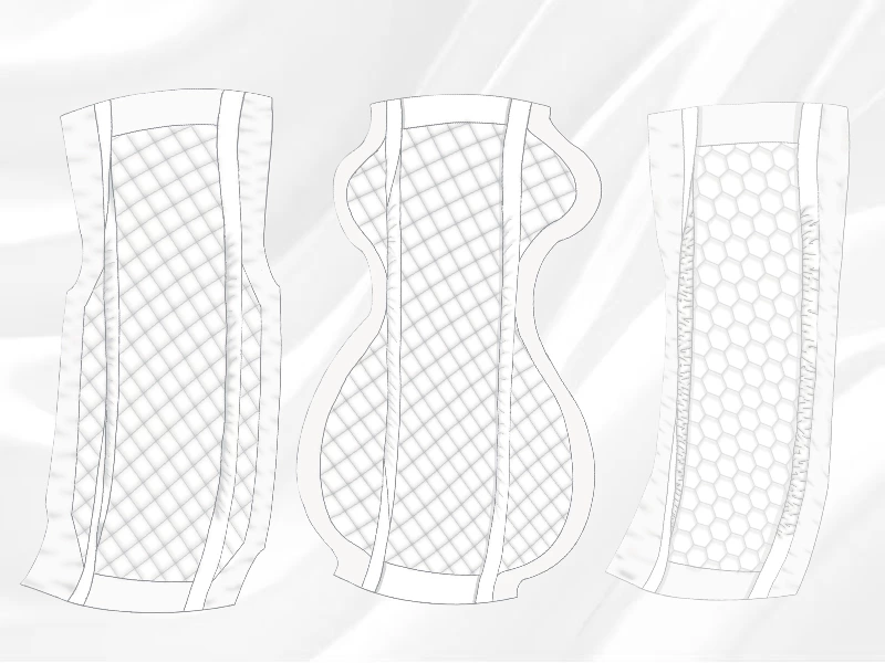 T-Shape Incontinence Pad