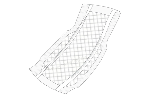 T-Shape Incontinence Pad